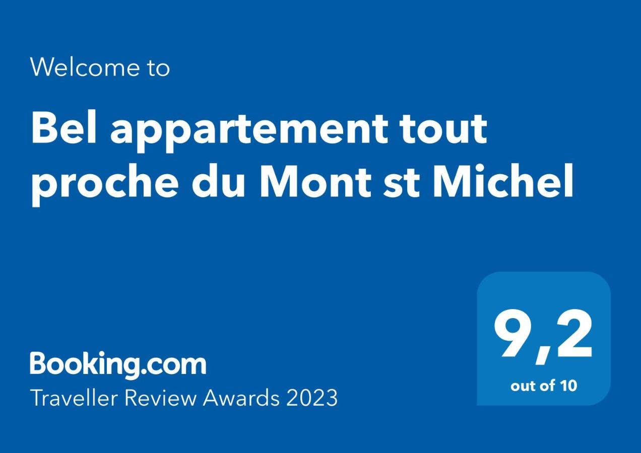 Bel Appartement Tout Proche Du Mont St Michel ポントルソン エクステリア 写真